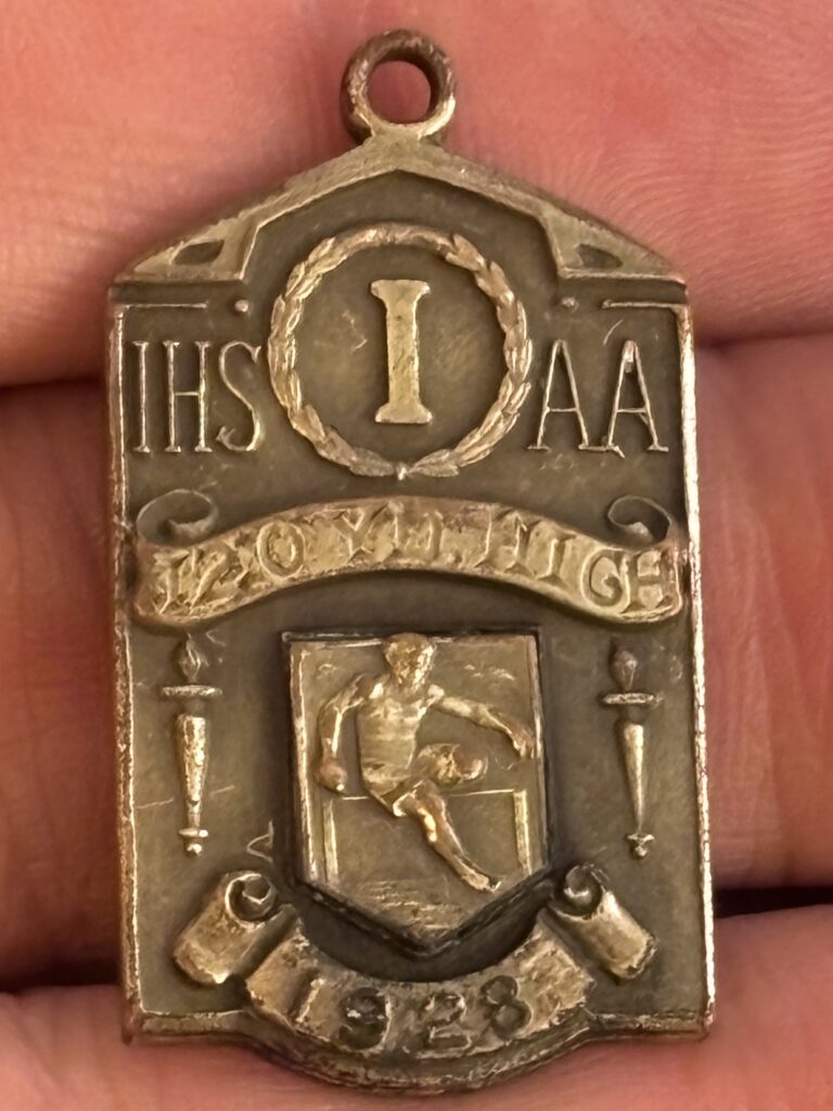 Hurdles Medal Front